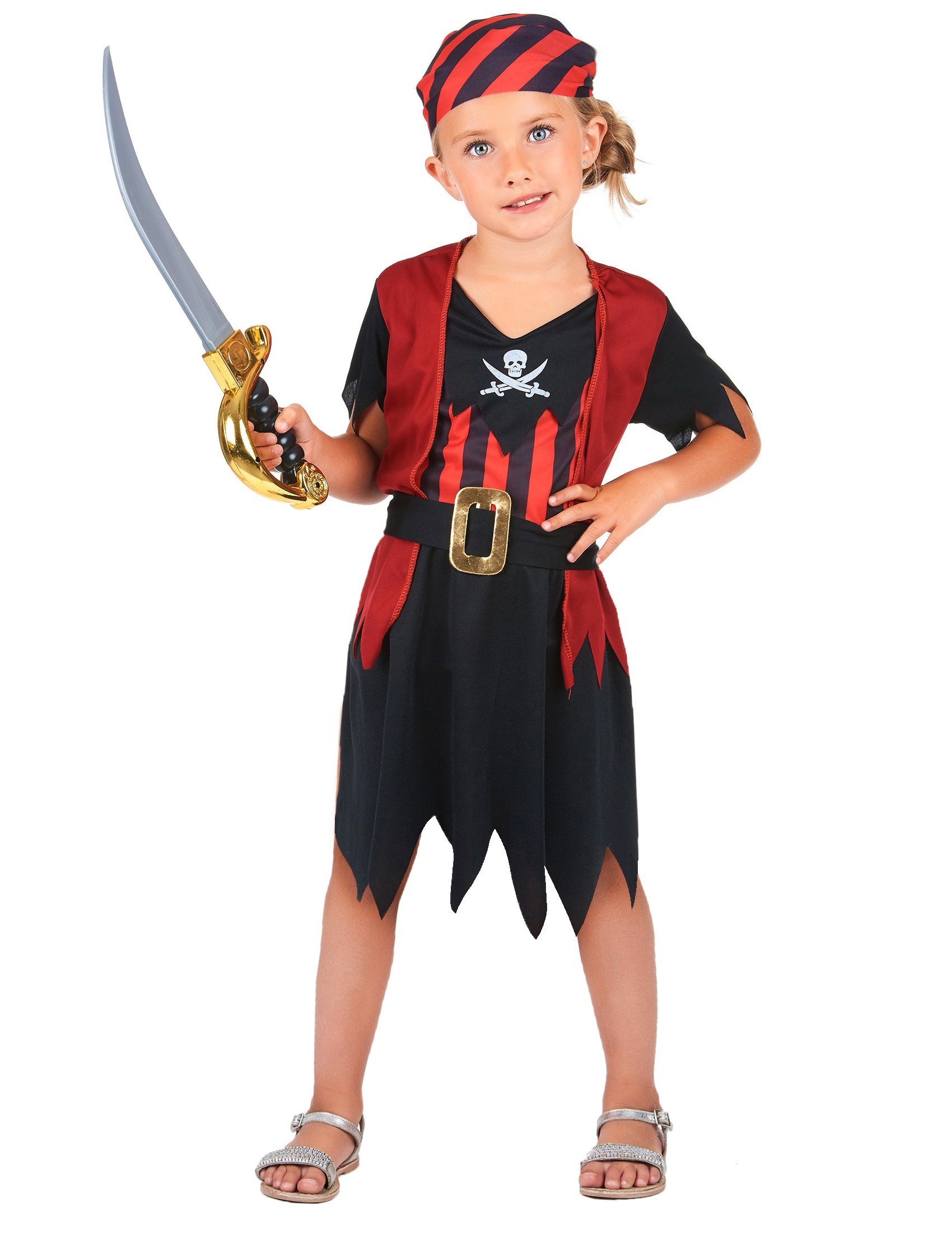 ▷ Pirate enfant fille - location déguisement enfant - Location et