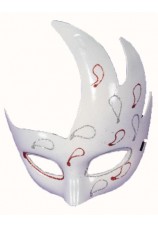 Masque venitien blanc