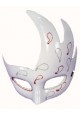 Masque venitien blanc