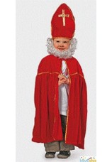 Mitre et cape de Saint-Nicolas pour enfant