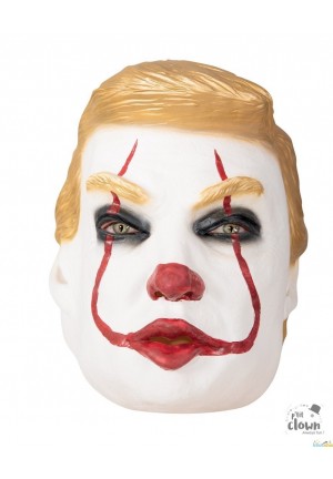 masque trump clown en latex