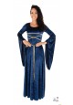 robe medievale bleue