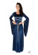 robe medievale bleue