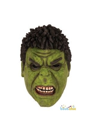 masque integral en latex Hulk