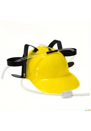 casque de chantier à boire