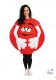 costume bonbon rouge