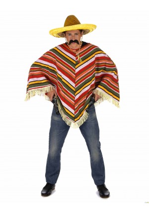 poncho mexicain